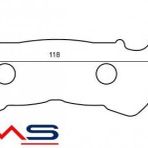 Rms Honda Crossrunner 2011-2014 Ön Fren Balata