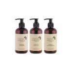 Rns Boş 3 Lü Pompalı Doldurulabilir Plastik Pet Boş Şişe Sabun Şampuan Saç Kremi Için 250 Ml 86981738349025