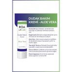 Roa Bitkisel Dudak Bakım Kremi Aloevera 5 gr