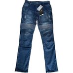 Road Life Luna Blu Kevlar Motosiklet Pantolonu - 32 - Mavi