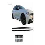 Roal Tuningbmw 3 Serisi F30 Yan Marşpiyel Ek Bıçak Piano Black 2012+