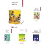 Roald Dahl 6 Kitap Seti: Matilda, Charlie'nin Çikolata Fabrikası, Charlie'nin Büyük Cam Asansörü, Dev Şeftali, Bay ve Bayan Kıl, Büyülü Parmak,