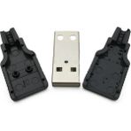 Rob Ada 4 Pin USB Erkek Soket Plastik Kapaklı Bağlantı