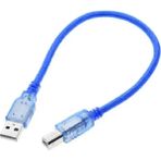 Rob Ada Arduino Uno - Mega USB Kablo 30CM B Tipi Kablo Özellikli Eğlenceli Tasarım