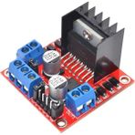 Rob Ada L298N Voltaj Regulatörlü Çift Motor Sürücü Kartı - Renkli