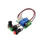 Roba 30A 24V DC Motor Pwm Hız Kontrol Sürücü Devresi %0~100 Ayarlanabilir İleri Geri Veya Durdurma Yön Kontrol Anahtarlı Sürücü Fan Pompa DC Dimmer Ampül