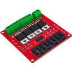 Roba 4 Kanal Mosfet Sürücü Modül Motor Selenoid Valf Anahtar LED Lamba Dimmer