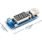 Roba 40V To 5V 2A Voltaj Düşürücü USB Çıkış Soketi Mobil Güç Kaynağı