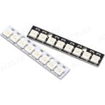 Roba 8 Bit Neopixel WS2812B 5050 Rgb LED Modül 8’li 5050 Adreslenebilir Rgb Stick Lamba Strip Full Color