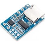 Roba GPD2846A Mp3 Ses Çalma Modülü Micro Sd Hafıza Kartı 4ohm 2w Amfi 3 Buton Kontrol Ürün Müze Otomobil Telefon Sesli Yönlendirme