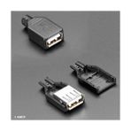 Roba Kutulu USB Type A Dişi Soket USB 2.0 4 Pin Plastik Kapak Dıy Tip Elektronik