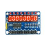 Roba TM1638 Modül 8 Hane 7 Segment Ekran 8x Kırmızı LED 8x Kullanıcı Butonu Dijital Display Gösterge