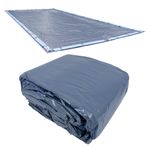 Robelle 462040R Value-Line kış havuz örtüsü, zeminde, yüzme havuzları için, 6 x 12 m