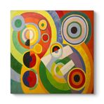 Robert Delaunay - Joie De Vivre Tablosu 60 x 60