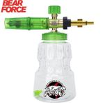 Robeve Bear Force Foam Lance Köpük Yapıcı Aparat 1l Köpük Aparatı Basınçlı Yıkama Makineleri Için Köpük Aparatı Çift Nozzle Ile Birlikte Foam Canon - Şeffaf - Bosch AQT Serisi Uyumlu