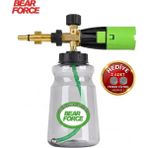 Robeve Bear Force Pro+ Foam Lance Köpük Yapıcı Aparat Pro Model Köpük Aparatı Profesyonel Oto Yıkama Köpük Yapıcı Aparat - Bosch Aquatak - Şeffaf