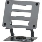 Robeve Laptop Stant 360 Derece Laptop Standı Ergonomik Bilgisayar Yükseltici Her Açıda Ayarlanabilir Laptop Stand Tüm Boyutlarda Laptop ve Notebook Uyumlu Notebook Standı Bilgisayar Stant