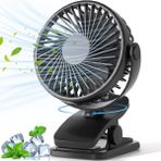 Robeve Plaj ve Deniz Oyuncağı Klipsli Vantilatör Fan Mini Fan Mini Vantilatör Mini Klipsli Vantilatör Plaj Vantilatörü Şarjlı Vantilatör Şarjlı Fan Çocuk Vantilatörü 360 Derece Fan - Renkli