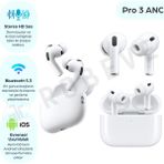 Robeve Pro 3 Anc Kablosuz Bluetooth Kulaklık | iPhone Pop-Up Destekli | Aktif Gürültü Engelleme (Anc), Hd Mikrofon, 40 Saat Pil, Gaming Modu, Dokunmatik Kontrol - Renk