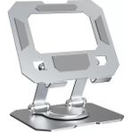 Robeve Tablet Standı 360 Derece Dönebilen Tablet Stand Katlanabilir Metal Tablet Tutucu Standı Tablet ve Telefon Tutucu Stant Tablet Tutucu Metal
