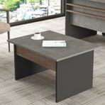 Robin Home Berlin B Ofis Sehpası 80cm*60cm Kahve-beton-antrasit Vs2-cga