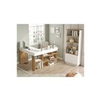 Robin Home Çalışma Masası + Kitaplık 2'li Set Çam- Beyaz