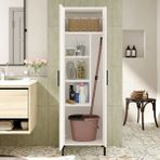Robin Home Carmen Çok Amaçlı Dolap Vileda Beyaz Banyo Dolabı