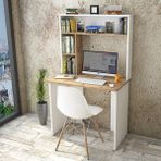 Robin Home Cornelia No 2 Genç Çocuk Kitaplıklı Çalışma Masası - Y: 150 cm D: 51 cm G: 90 cm - Beyaz