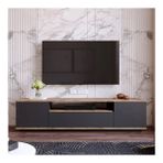 Robin Home Loft Çam Televizyon Sehpasi