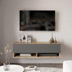 Robin Home Loft Tv Ünitesi Televizyon Sehpası LF13-A - Ceviz - Antrasit