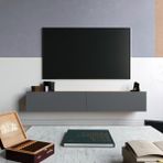 Robin Home Loft Tv Ünitesi Televizyon Sehpası Lf8 - Antrasit