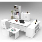 Robin Home Verona ABCDEF Ofis Büro Masa Takımı Beyaz
