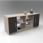 Robin Home Verona F Ofis Kapaklı Kitaplık Dolap