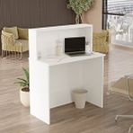 Robin Home Verona Ofis Karşılama Bankosu Sekreter Masası Beyaz
