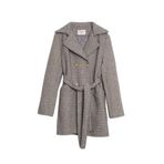 ROBİN Kadın Oversize Kaban, Gri, 36 Beden 36