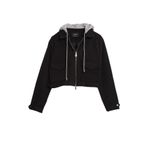ROBİN Kadın Oversize Mont, Siyah, 36 Beden