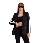 ROBİN Kadın Slim Fit Ceket, Siyah, 36