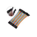 ROBİZ 10cm 40 Pin Dişi Dişi Dupont Kablo Breadboard Jumper