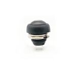 Robiz 12MM PBS-33B 2 Pin Push Buton Siyah On Off 1A 250V Mini Yuvarlak Su Geçirmez Anahtar Momentary