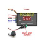 Robiz 30A 60V Dc Motor Hız Kontrol Devresi Panel Tip Potansiyometre