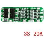 Robiz 3s 20A 12,6V Bms Koruma Kartı Lityum Batarya 18650 Li-Ion Lipo Protection Module