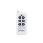 ROBİZ 433Mhz Kablosuz Uzaktan Kumanda 6 Buton Teleskopik Anten Garaj Otomatik Kapı Kepenk Bariyer Alarm