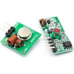 Robiz 433MHZ Rf Alıcı Verici Modül Çifti Kablosuz Haberleşme Kumanda