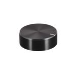 ROBİZ Alüminyum 6mm Tırtıklı Mil Siyah Metal Rotary Enkoder Potansiyometre Ses Kontrol Pot Başlığı 30mm