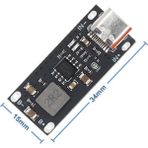 Robiz IP2312 4.2V 3A Lityum Pil Yüksek Akımlı Şarj Devresi Tek Hücreli Li-Ion Lipo Type-C USB Giriş