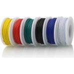 Robiz Kutulu 6 Renk Makaralı 28AWG 0.3mm 0.8A 60 Metre Elektrik Kablo Seti Montaj Test Pcb Prototip Lehimleme Elektronik Devre Breadboard Atlama Kablosu Robot Diy Rc Pil