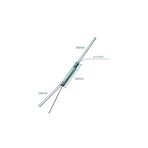 ROBİZ Reed Switch 3 Pin Dc 60v 4w Anahtar Röle No Nc Kontak Çıkışı Kapı Pencere Makine Sayaç Kontaktör