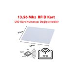 Robiz Uıd Değiştirilebilir 13.56MHZ Rfıd Manyetik Kart Rfid Proximity Göstergeç Kart 13.56 Mhz Kapı Geçiş
