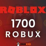 Roblox 1700 Robux