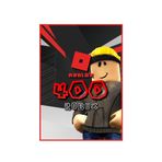 Roblox 400 Robux Şeffaf